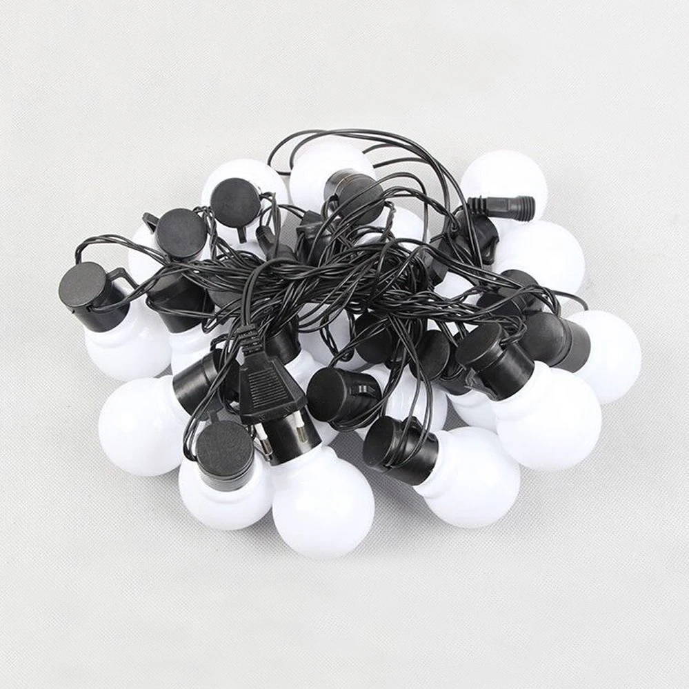 20 30 шаровых лампочек светодиодный светильник цепь глобус лампа s Солнечная/USB EU/US