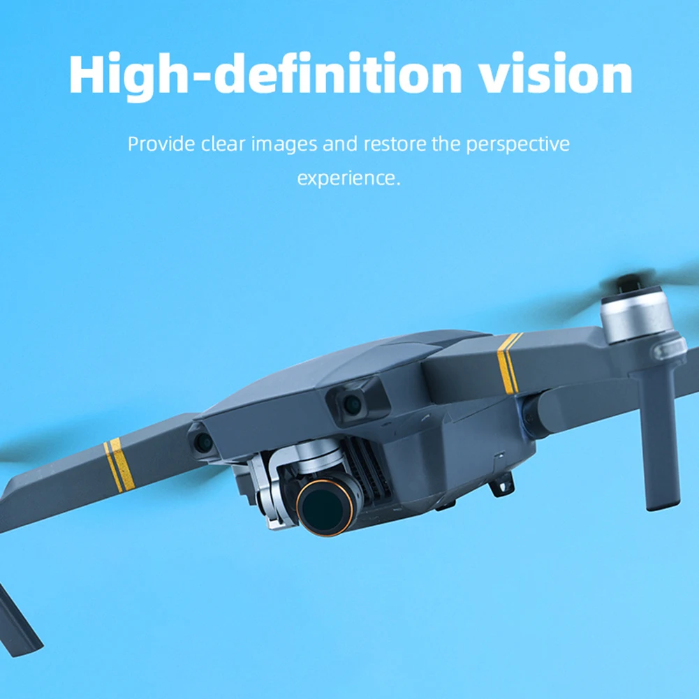 Набор фильтров для объектива камеры 4/6-Element алюминиевый сплав (рамка) + Оптическое