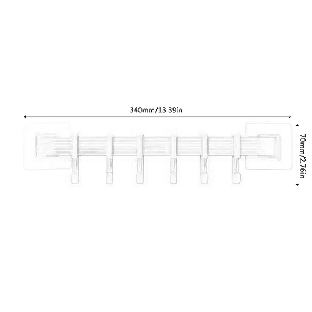 

Bathroom Power Hook Shaver Shape 304 Stainless Steel Wire Drawing Process Adhesive Hook Double Hooks Nailless Hooks