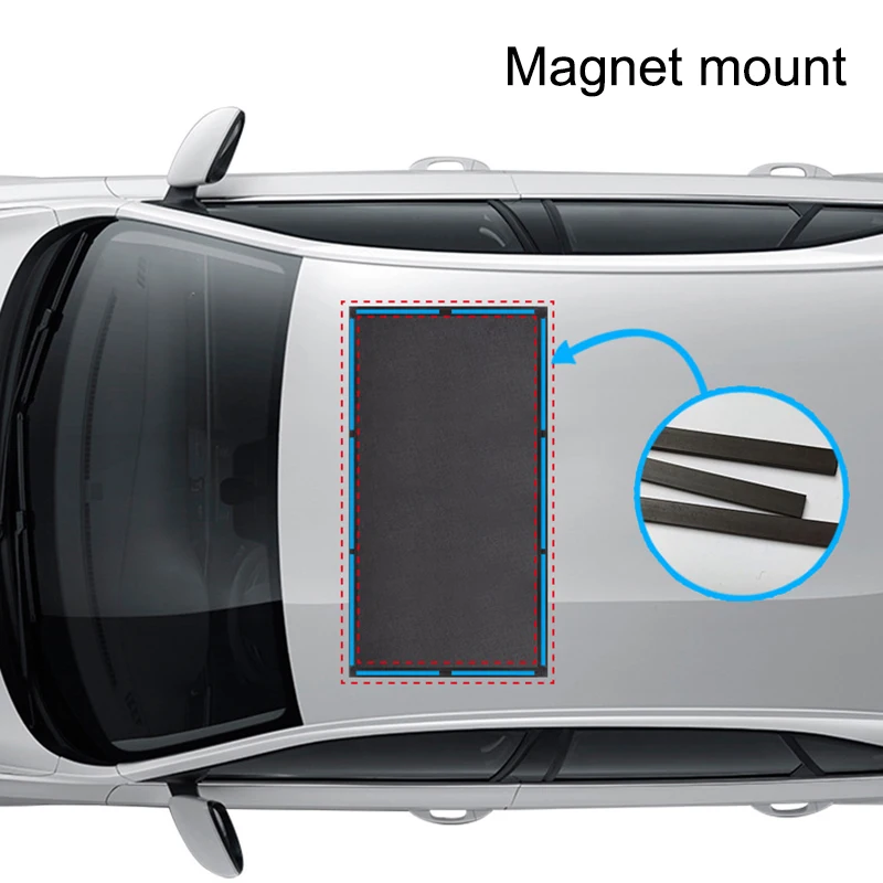 Универсальный солнцезащитный чехол для окна на крышу автомобиля летняя защита
