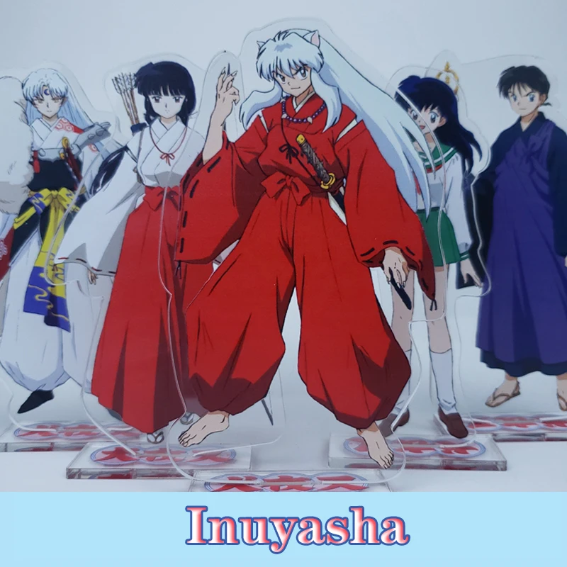 Обувь для косплея Аниме Inuyasha Sesshoumaru прозрачный Higurashi фигурка на акриловой