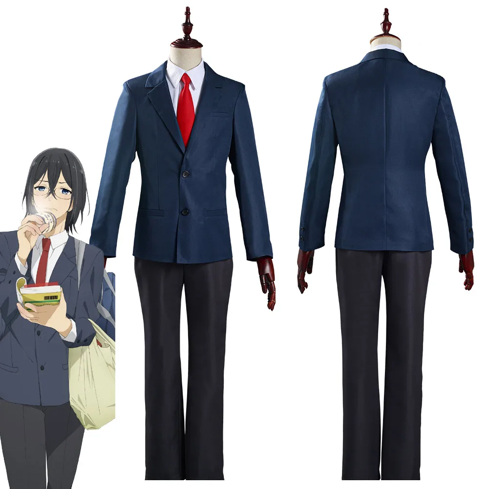 

Anime Hori-san to Miyamura-kun Miyamura Izumi Cosplay Costume Adult Men School Uniform Outfits Halloween Carnival Suit