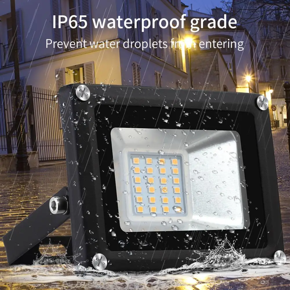 

Professional Floodlight Warm White 20W 12V-24V 3000K Waterproof Flood Light Work Lamp For Garden Architectural Murals