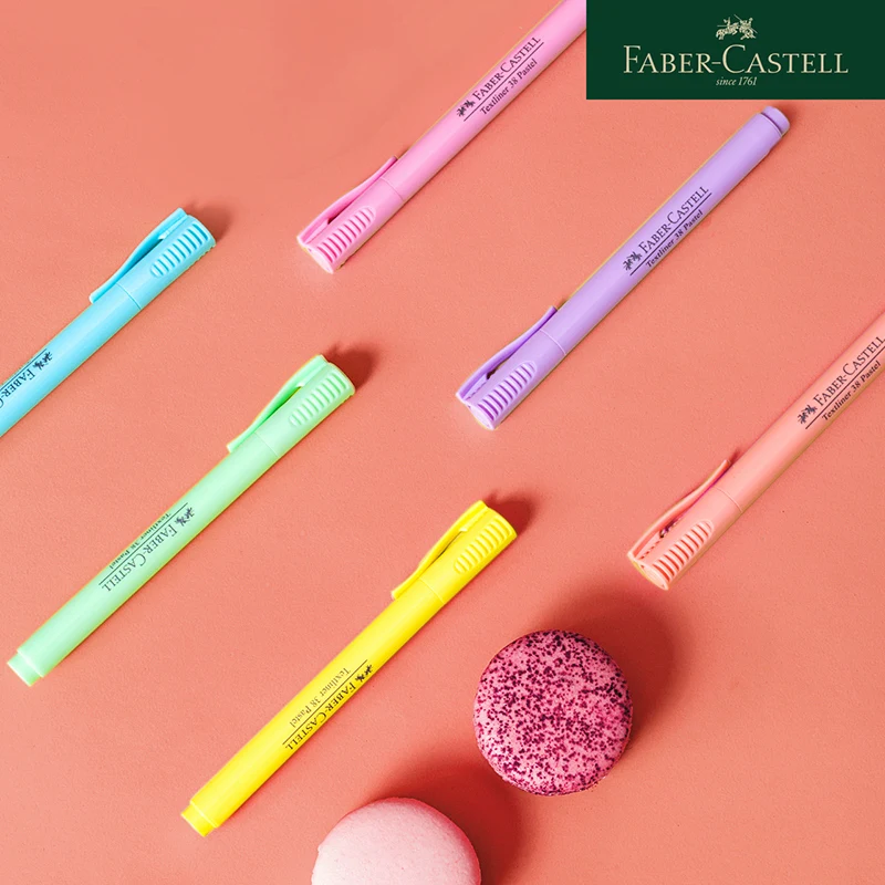 1 шт. Faber Castell макароны маркер фломастер Цвет подсветка не имеет вкуса свежий