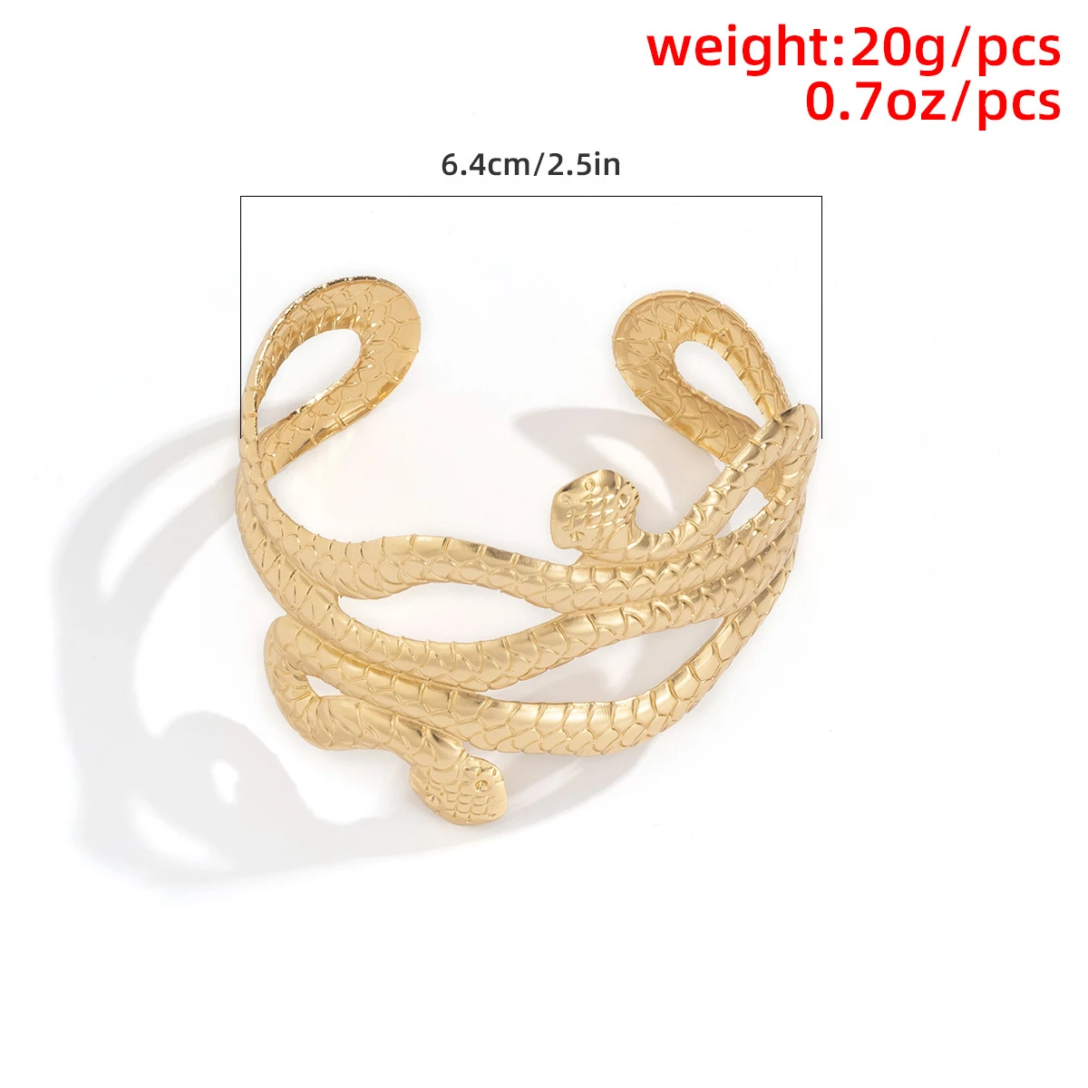 

New Arrival Punk Fashion Coiled Snake Spiral Upper Arm Cuff Armlet Armband Bangle Bracelet Men Jewelry For Women Party Barcelets