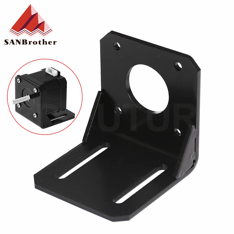 

NEMA 17 Steppr Motor Accessories Bracket Support Mounting L Type Bracket Mount 42 Stepping Stepper Motor Nema17 Motor Holder