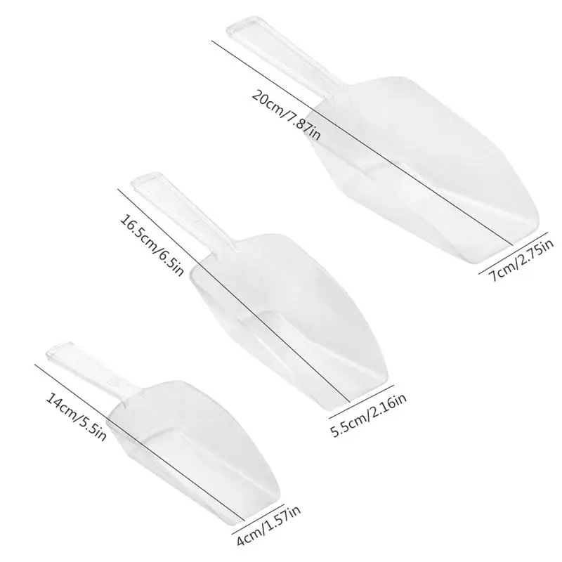 3 предмета в комплекте пластиковый поддон под лед ЛОПАТА Кухня муки Еда конфеты