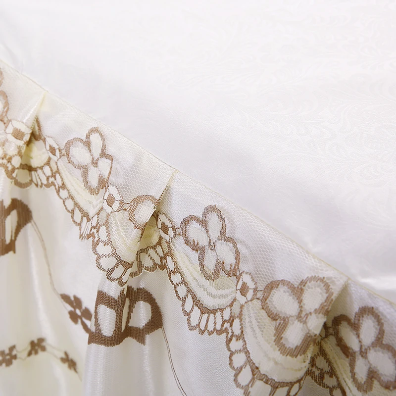 Стеганое покрывало 100% хлопок постельное белье юбка и простыня два в одном с