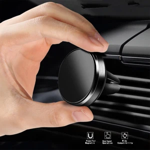 lovebay magnetic phone holder stand for iphone car gps air vent mount magnet stand universal mobile phone support for samsung free global shipping
