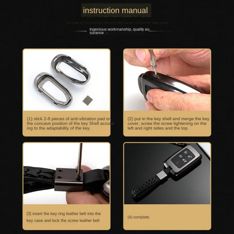 

Car key case is suitable for Land Rover 18 models Suitable for Range Rover Sport version of the new Discovery 5 car keychain