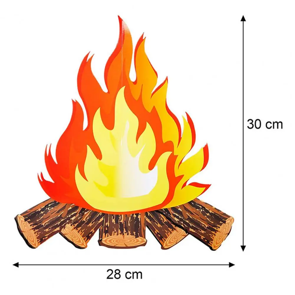 Искусственное пламя 3D декоративные рождественские украшения на Хэллоуин