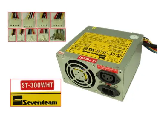 

Seventeam ST-300WHT Server Power Supply 300W