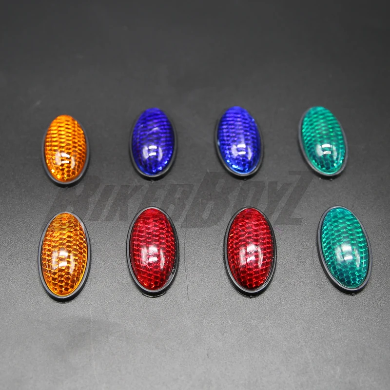 1 шт. пластиковый отражатель Светоотражающая наклейка защитный знак красный