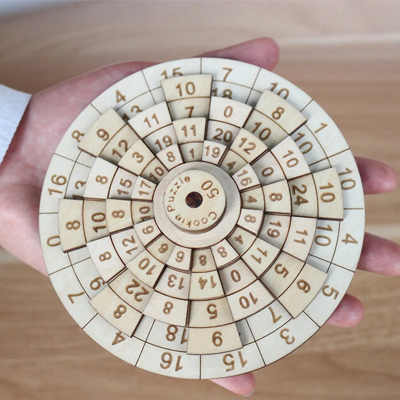 

Digital Turntable Wooden Building Blocks Count Numbers Math Matching Digital Shape Puzzle Toys For Kid Intellectual