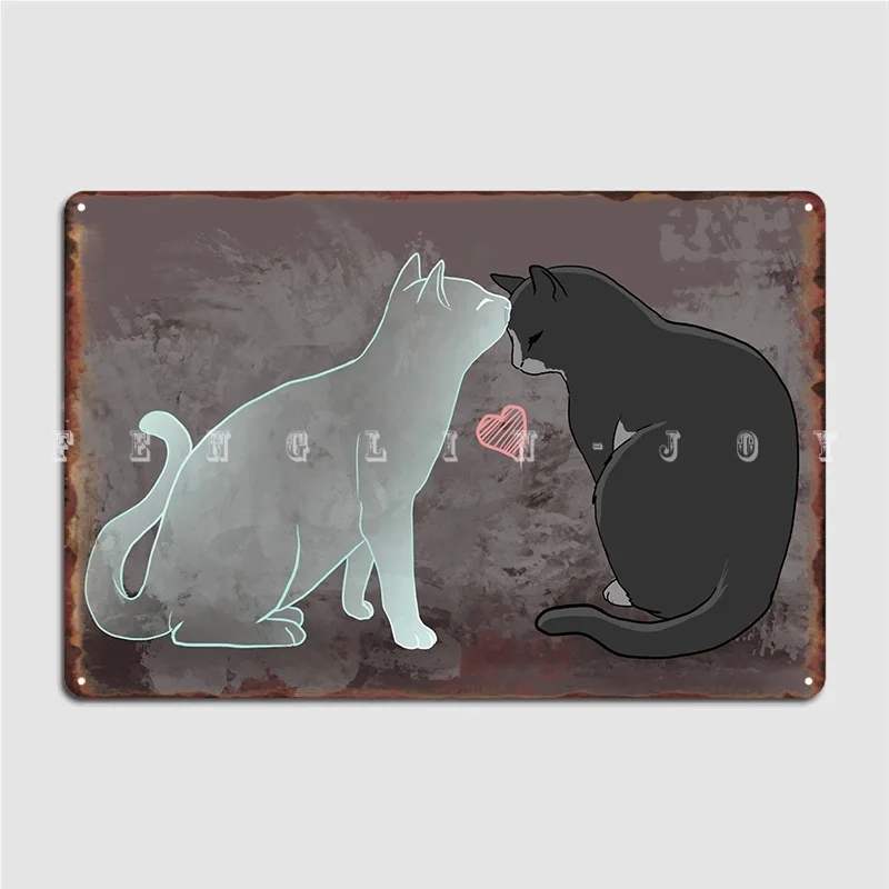 

Kitten Metal Sign Home Garage Decoration Club Custom Tin Sign Poster