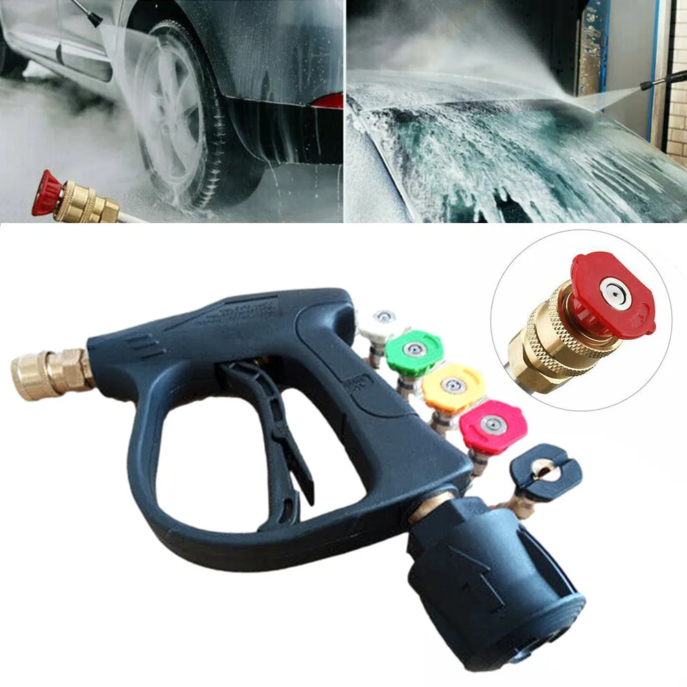 

1/4 Inch Spray Nozzle Kit For Pressure Washers For Nilfisk Plastic + Copper Gun And Nozzle Adapters Drop Shipping