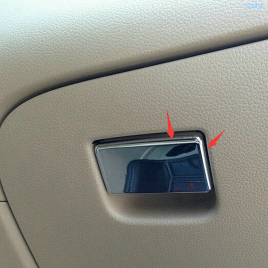 Lapetus для Nissan Qashqai J11 2014 2020 хромированные перчатки хранения перчаток с ручкой