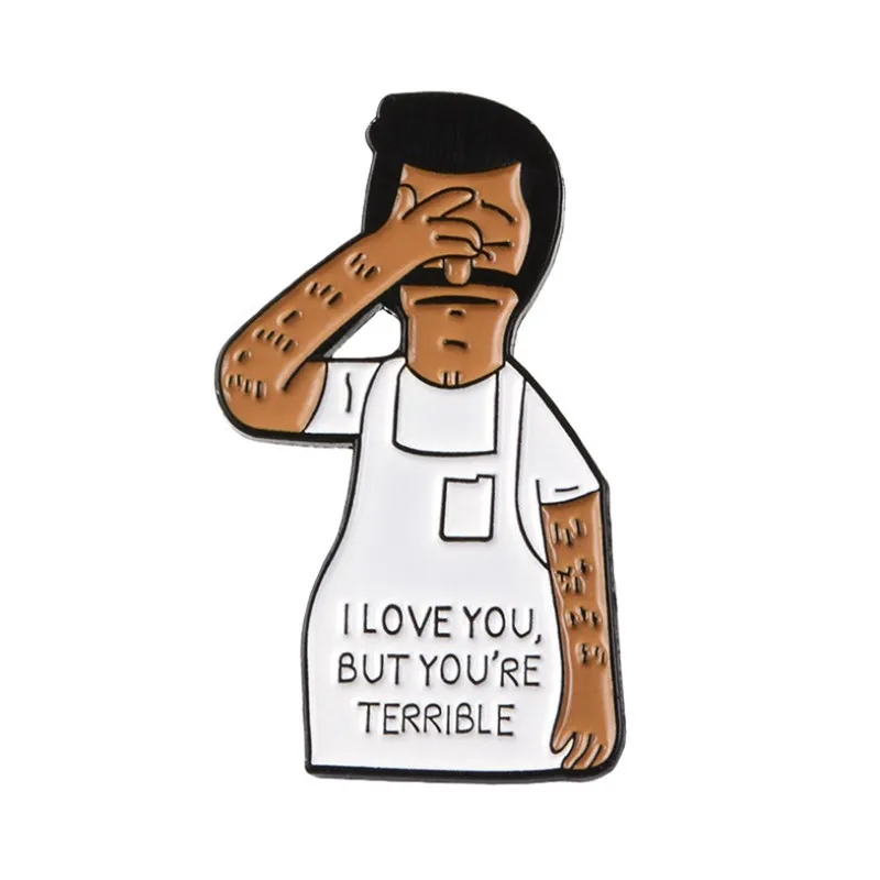 2020 новый аниме &quotBob's Burgers&quot косплэй Линда Боб Тина ген значок с характерным