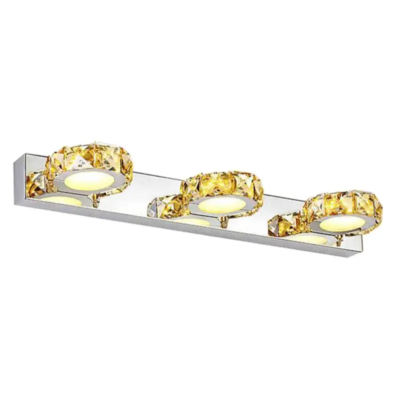 3 головки 9 Вт Ванная комната светодиодный настенное зеркало с подсветкой