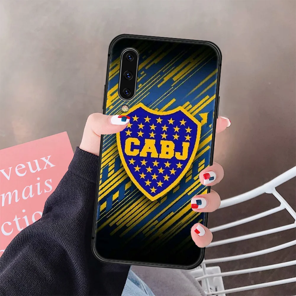 

Boca Juniors Phone Case Cover For Samsung Galaxy A10 A20 A30 E A40 A50 A51 A70 A71 J 5 6 7 8 S black Coque Luxury Back Trend