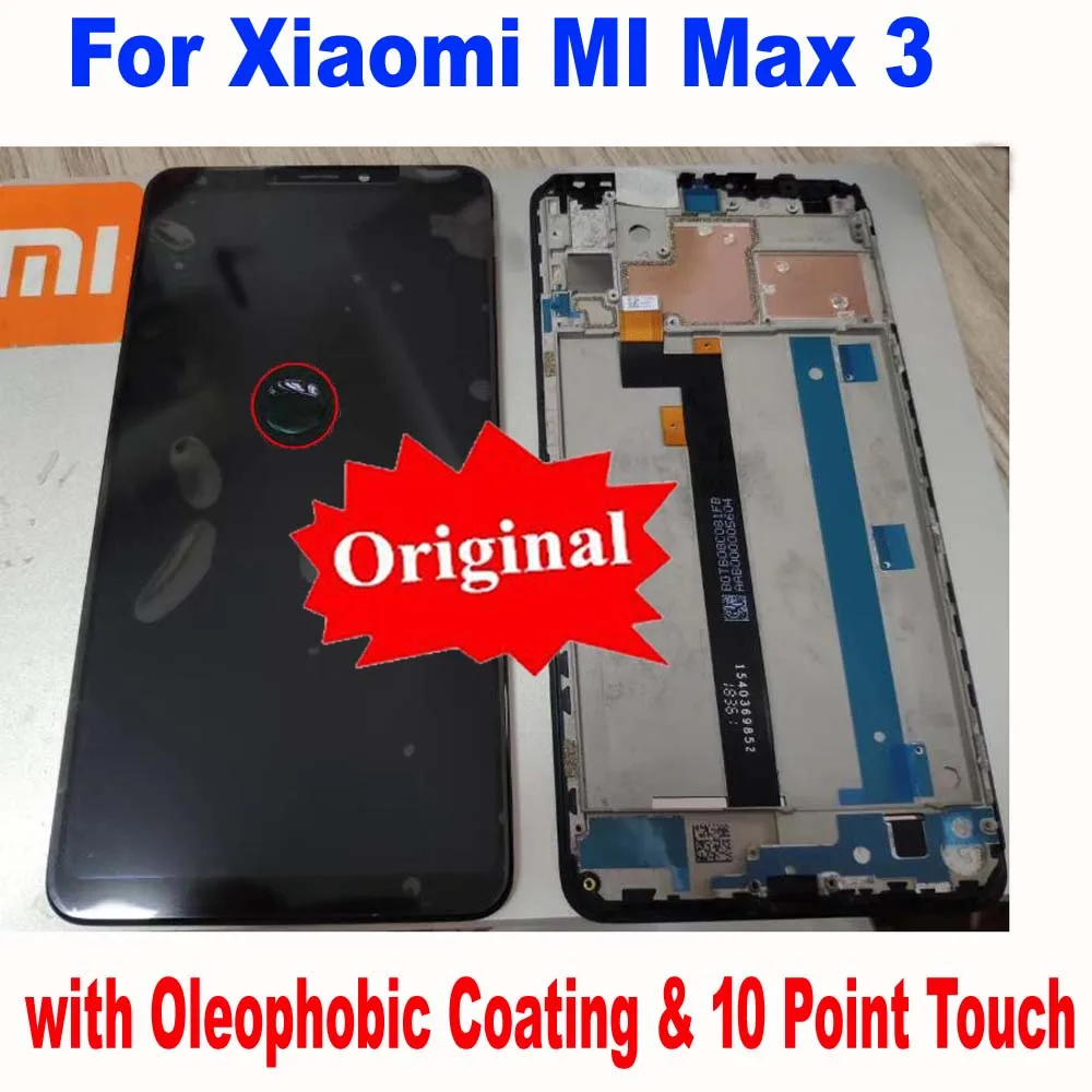 ЖК дисплей Max3 с сенсорной панелью и дигитайзером в сборе сенсорный экран рамкой