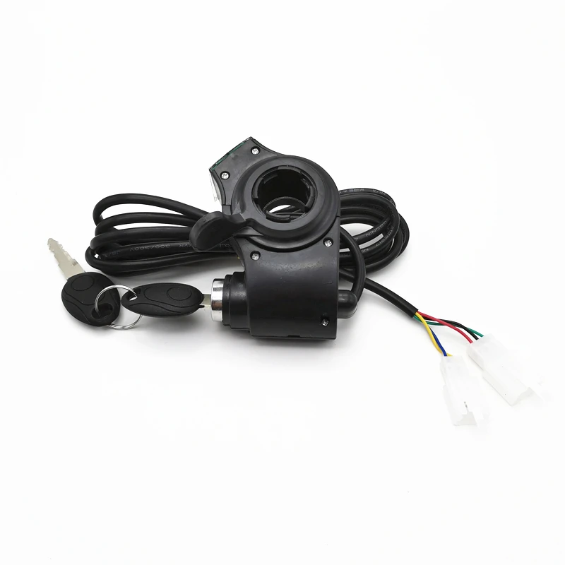 Электрический велосипед Скутер с ключом блокировки ЖК-дисплей большой палец