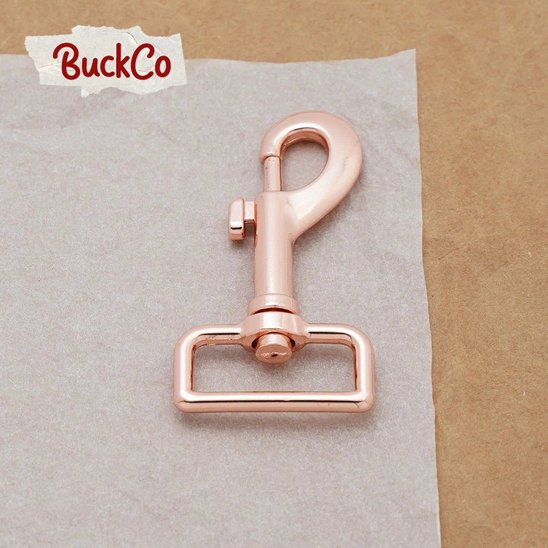 Metal Lobster hook for 30mm pet puppy leash handbag luggage strap diy parts durable and strong Swivel Clasp plated buckle HO30RG | Дом и сад
