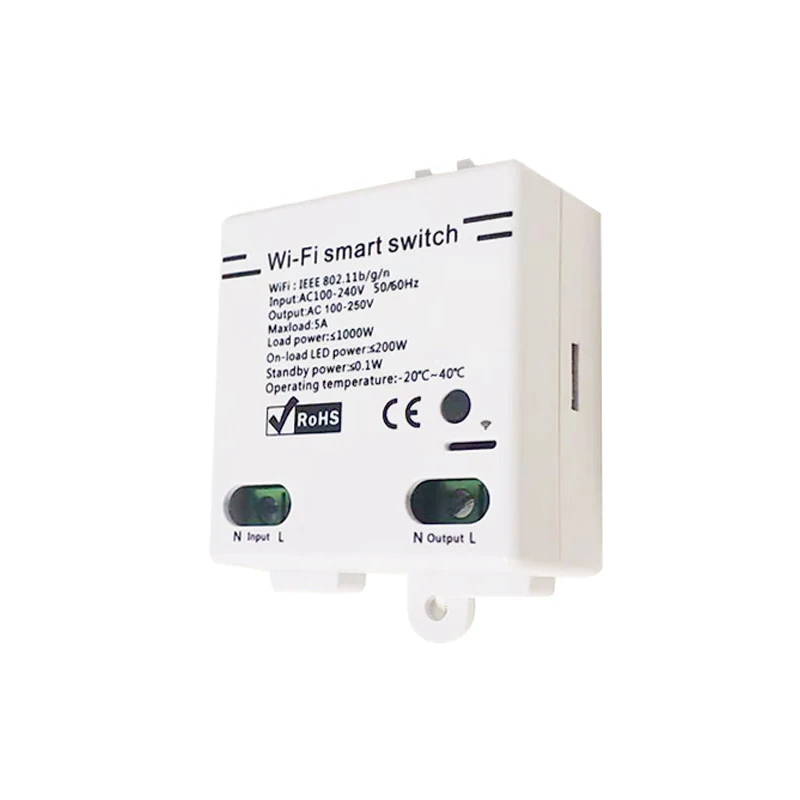 

100-250V Smart Switch Mini Wifi Switch Ewelink APP Remote Control DIY Home Automation App Control Works With Alexa Google Home