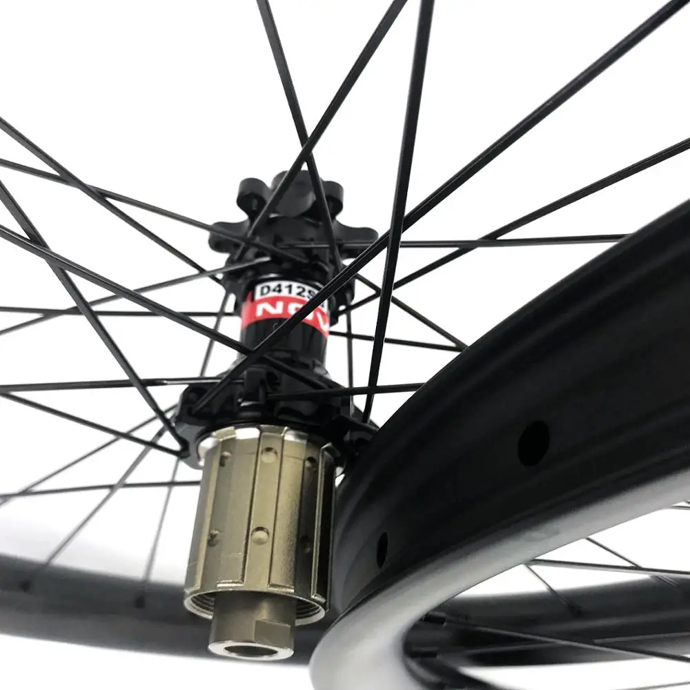 29er бескамерный горный велосипед Углеродные колеса 40 мм ширина 30 глубина MTB DH