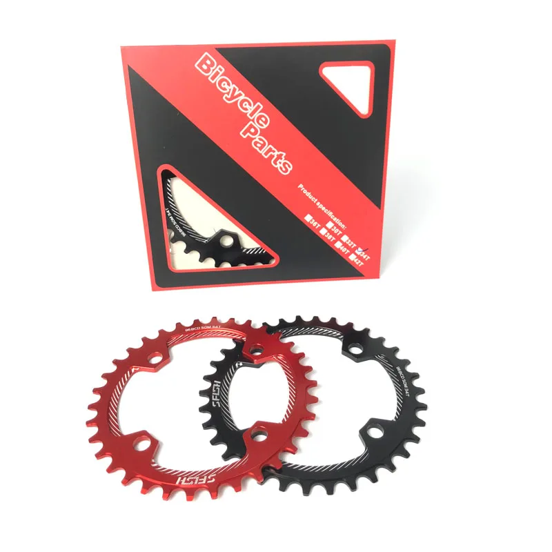 SFISH bcd96 ножничная пластина симметричная 32t 34T 36t 38t al7075 CNC Vickers Dureza 15 + MTB | Спорт и