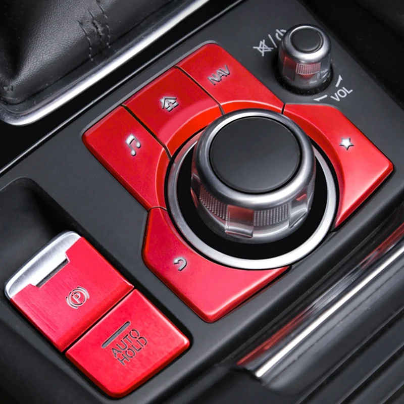 Парковочный ручной тормоз автомобильный и мультимедийная кнопка крышка рамка