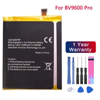 100 original blackview 626479p battery 5580mah for blackview bv9600 pro phone batteries high quality and free tool