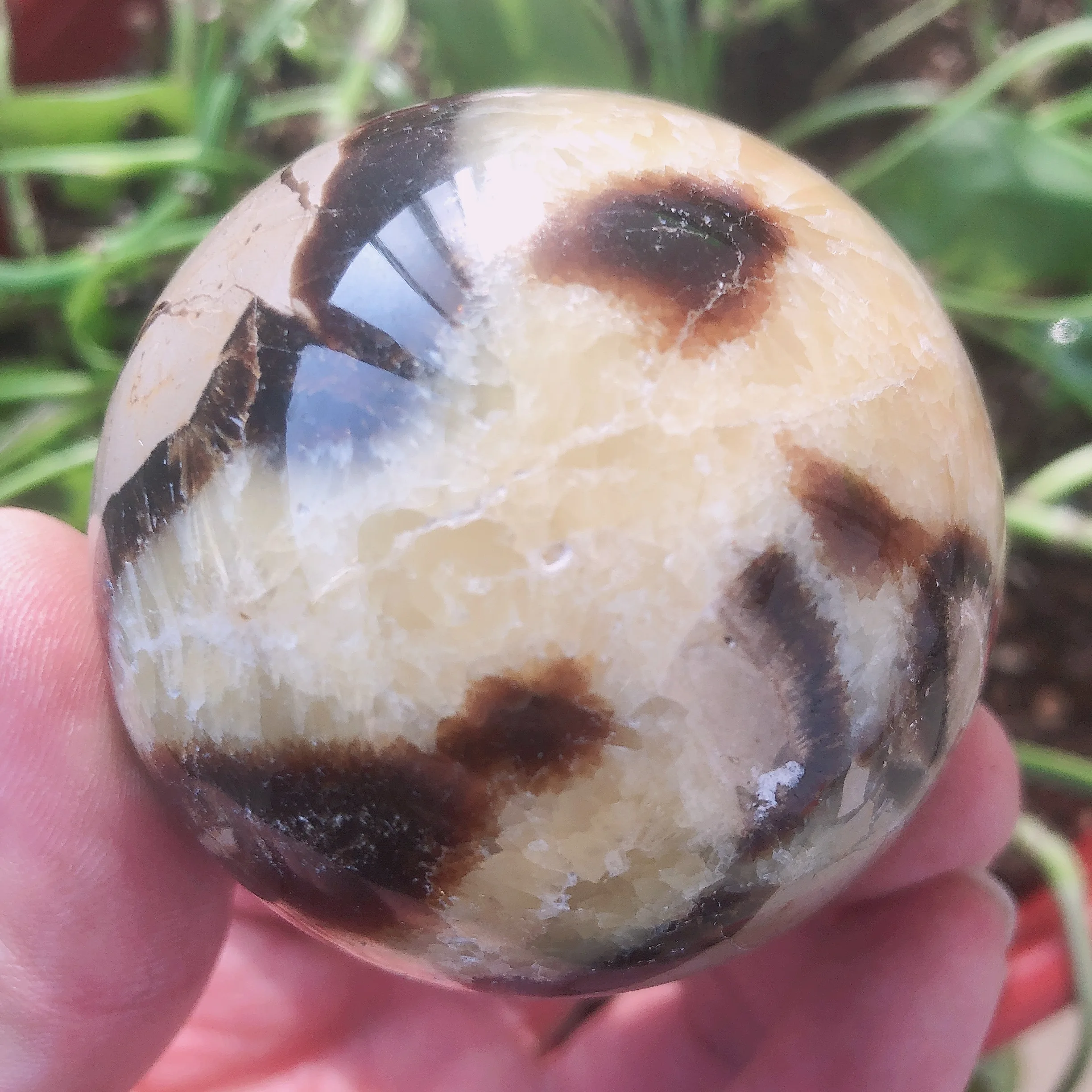 

Natural Crystals Quartz Septarium Sphere Ball Energy Reiki Stones Room Home Office Aquarium Decoration Accessories Gemstone