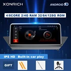 Автомобильный мультимедийный плеер, 4 ГБ, 64 ГБ, автомагнитола на ОС Android 10,0 для BMW X1, E84, CIC 2009-2015, GPS-навигация, аудио экран, головное устройство, стерео