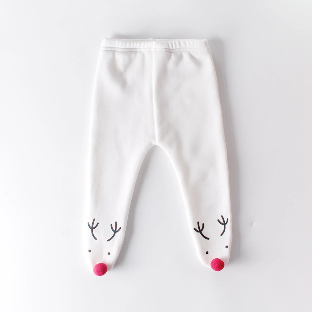 Детские штаны Koodykids осенне-зимние детские леггинсы плотные флисовые модные для