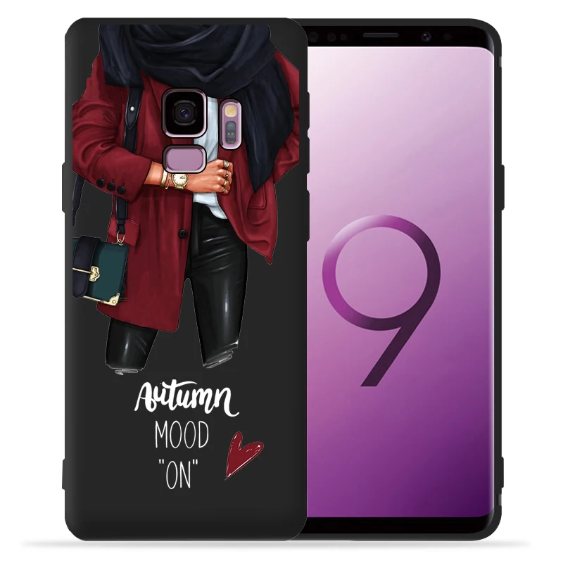 Сексуальная девушка Роскошный чехол для телефона samsung Galaxy S9 S8 S10 Plus S7 S6 Edge S10 Lite Note9 8 10 Pro чехол Etui - Цвет: 08