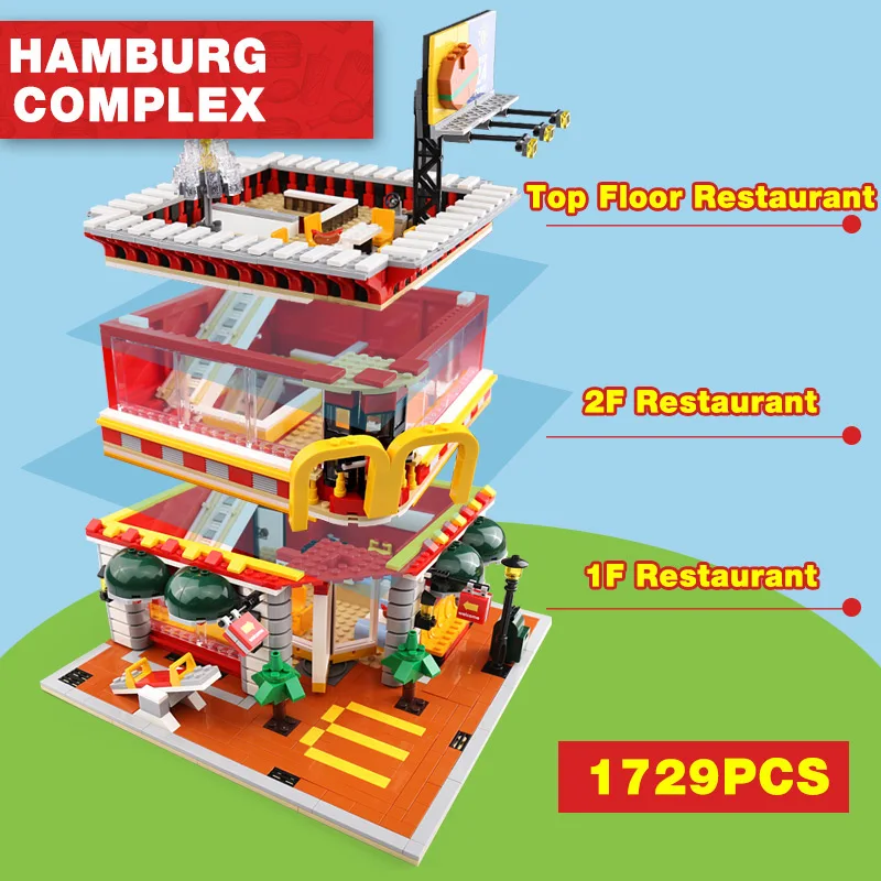 Конструктор Yeshin SD6901 уличный игрушки для строительства MOC американский магазин