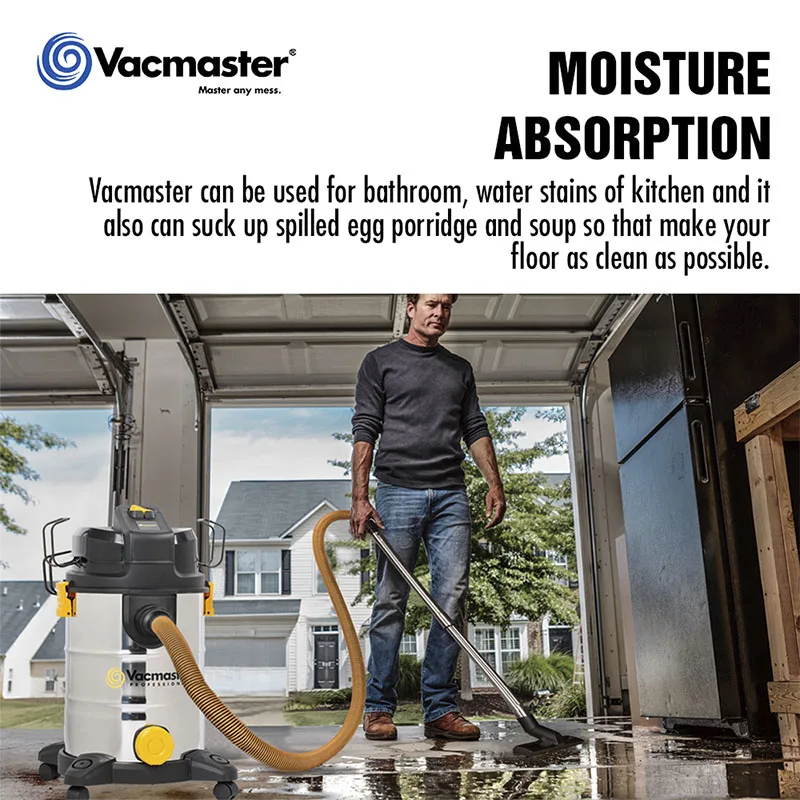 Пылесос Vacmaster для сухой и влажной уборки 2 в 1 1000 Вт 30 л | Бытовая техника