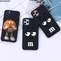 mms chocolate phone case for iphone 12 pro max mini 11 pro xs max 8 7 6 6s plus x 5s se 2020 xr case