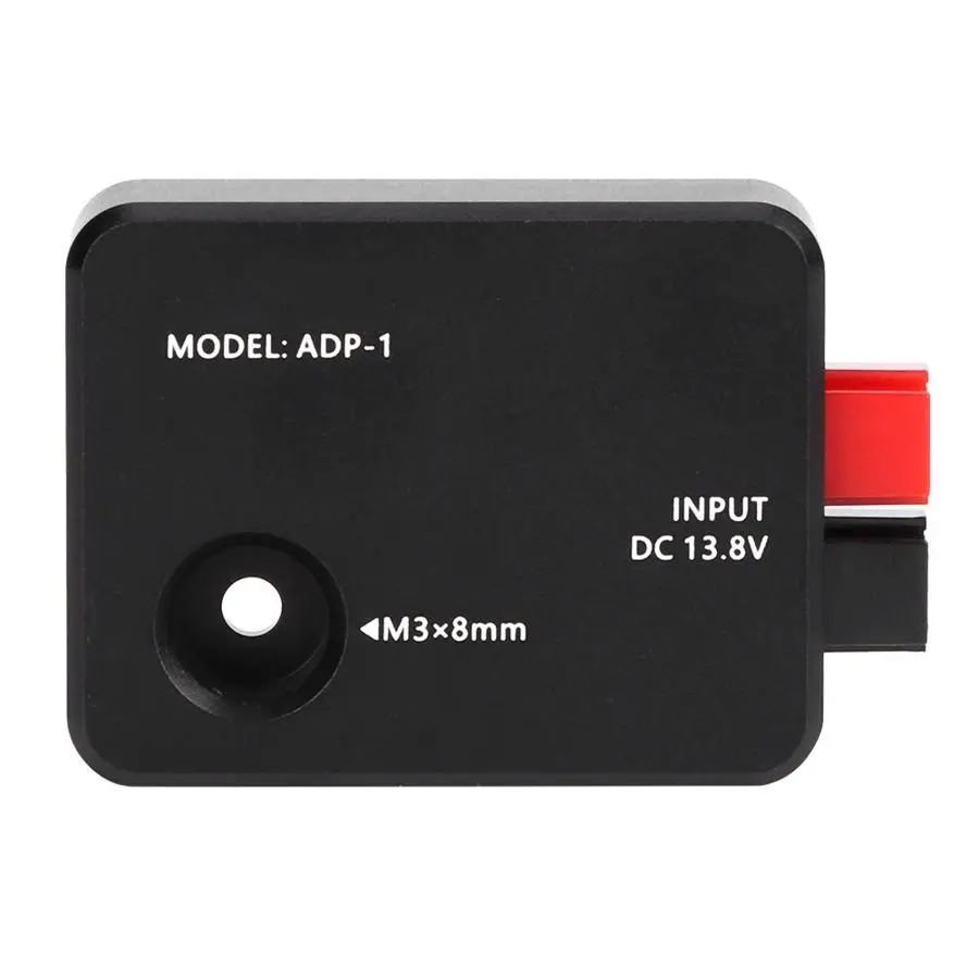 

Power Connector Adapter DC Plug Electronic Components Radio Electrical Accessory Alloy Black Power Adapter