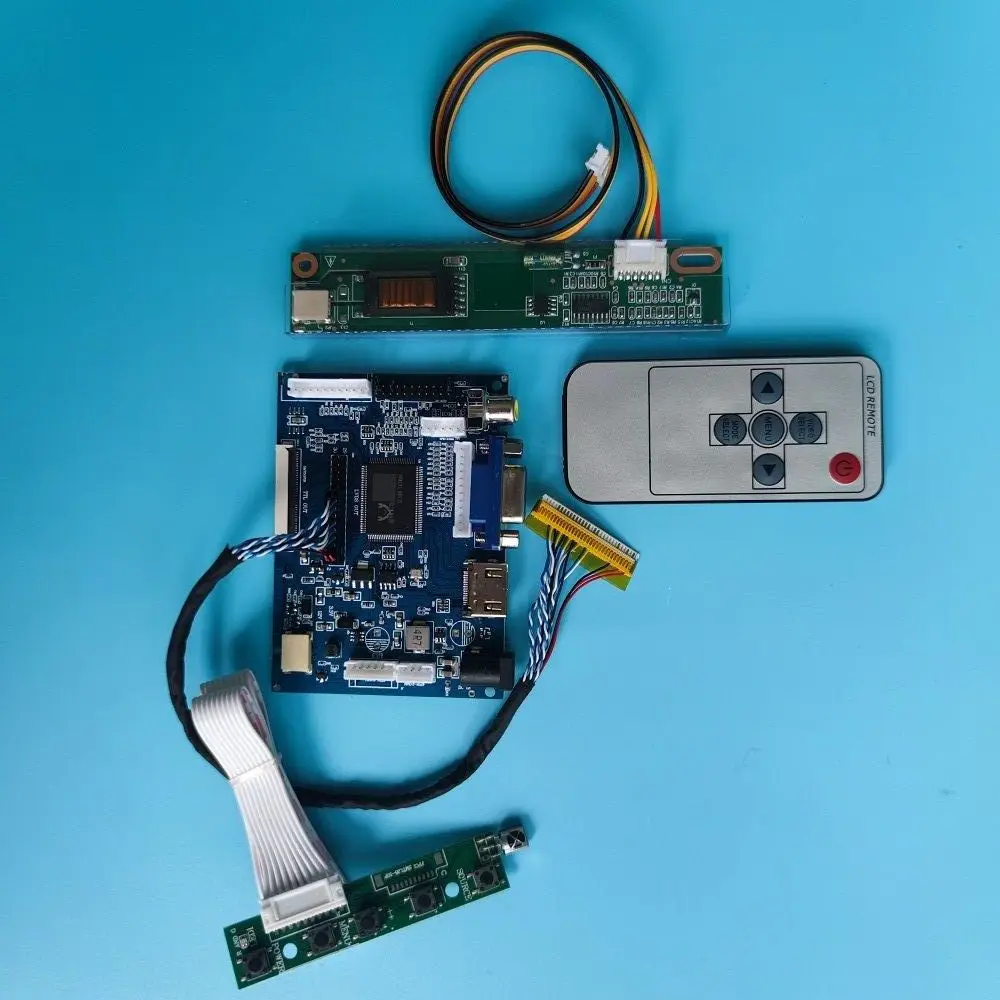 

Kit for CLAA154WB04 CLAA154WB05AN CLAA154WB05A CLAA154WB08A 15.4" 1280×800 LCD LED panel Controller Board 2AV LCD VGA