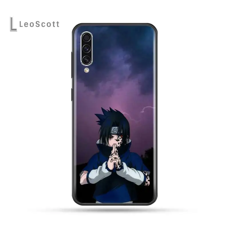 Чехол Наруто Саске из японского аниме чехол для телефона Samsung A20 A30 30s A40 A7 2018 J2 J7 prime