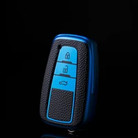 key ring tpu car key case cover fob for toyota prius camry corolla c hr chr rav4 prado 2018 auto accessories keychain cover