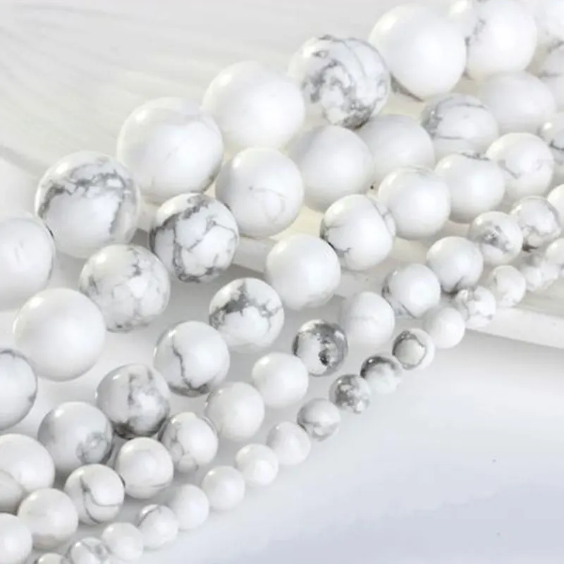 10 шт./лот бусины из натурального камня для изготовления ювелирных изделий 6 мм