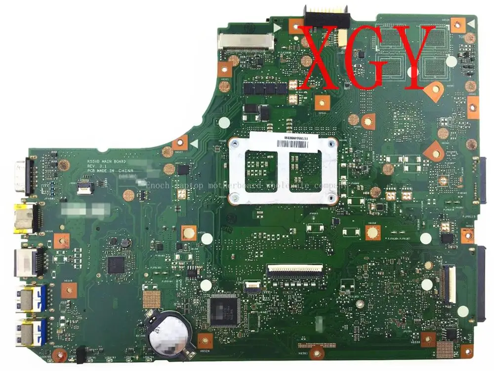 Материнская плата K55VD 60-N89MB1300 HM76 для ноутбуков ASUS K55A 100% ТЕСТ ОК |