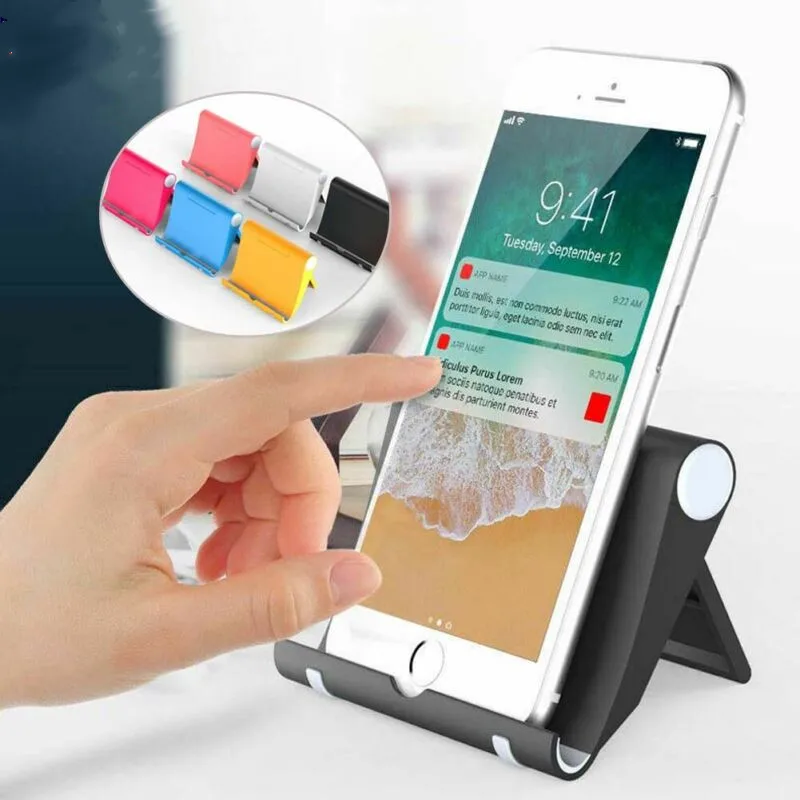Регулируемый складной держатель для телефона настольная подставка Мобильный