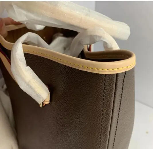 

olso de hombro de piel de lona para mujer, bolsa de compras de marca de lujo, bolsos de mano MM/GM, 2021