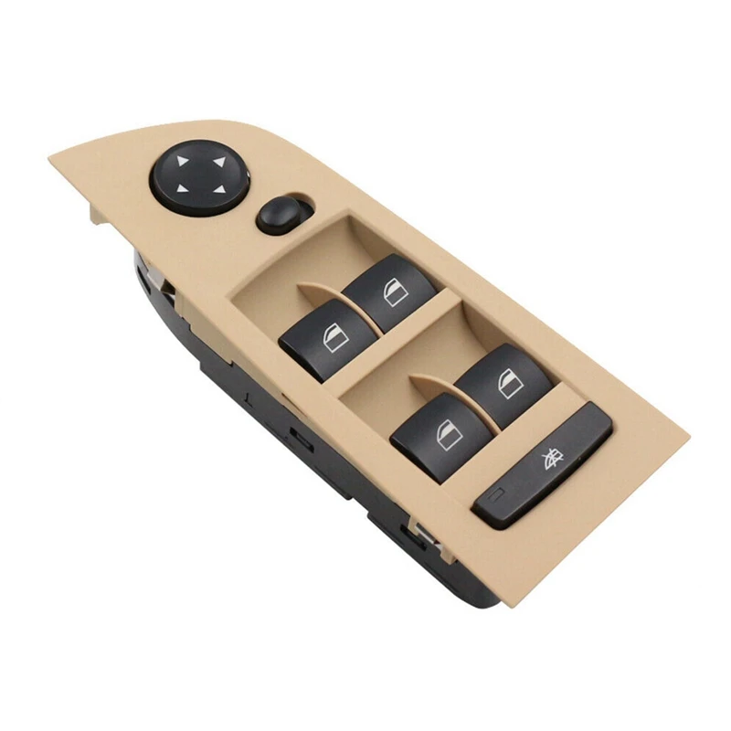 

Car BeigeFront Left Master Window Switch Control for-BMW E90 325I 328I 330I 61319217331