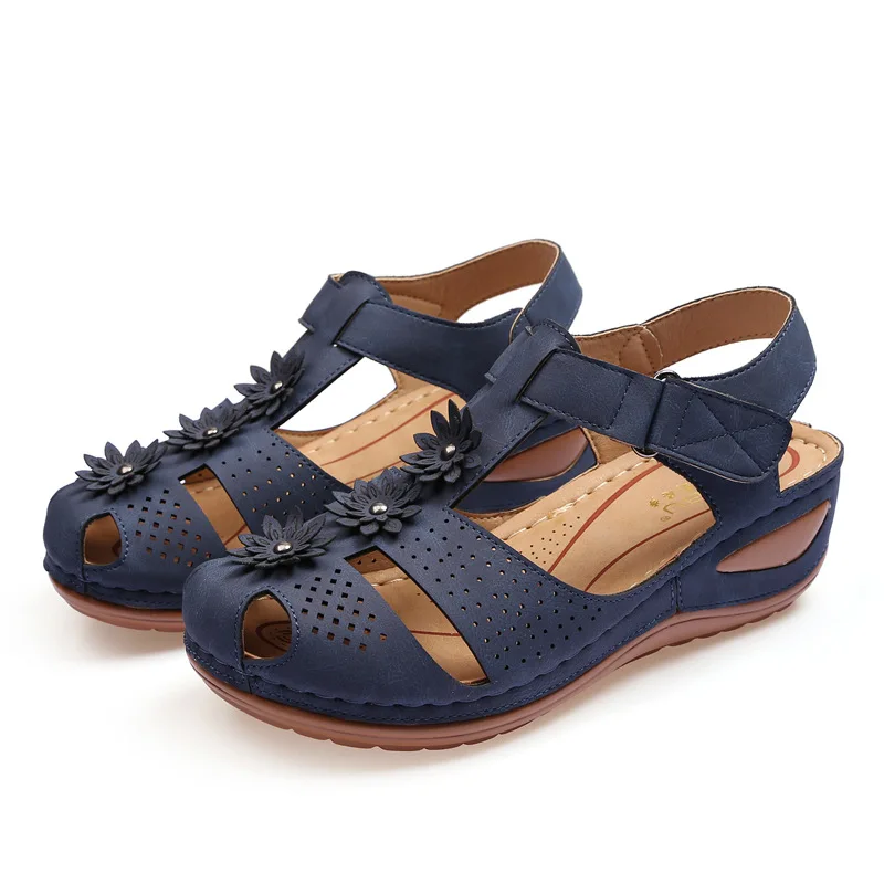 Обувь Женские сандалии Роскошные Коллекция 2020 года Сезон лето С круглым носком