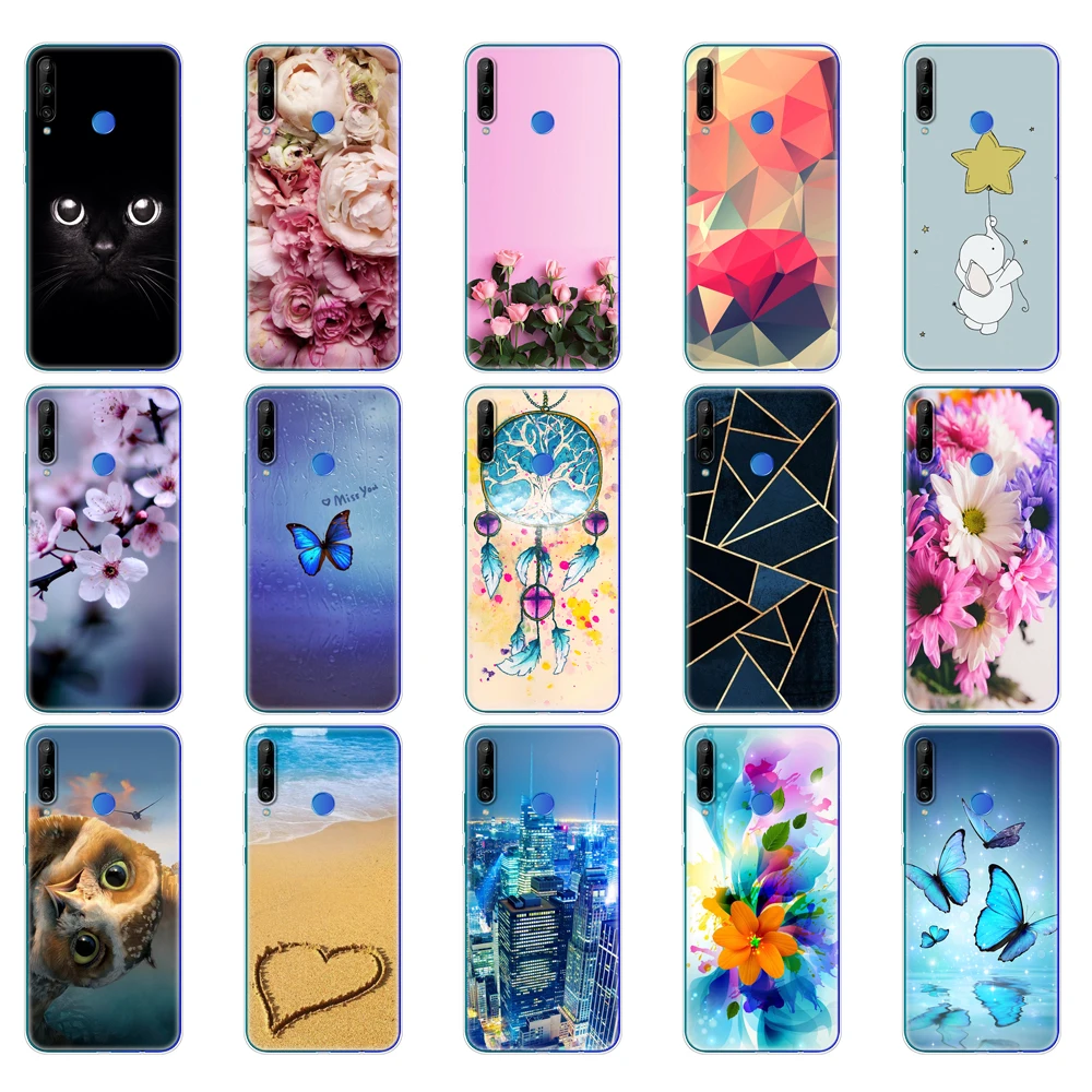 Силиконовый чехол для HONOR 9C 6 39 дюйма мягкий телефона из ТПУ Huawei Honor 9 C